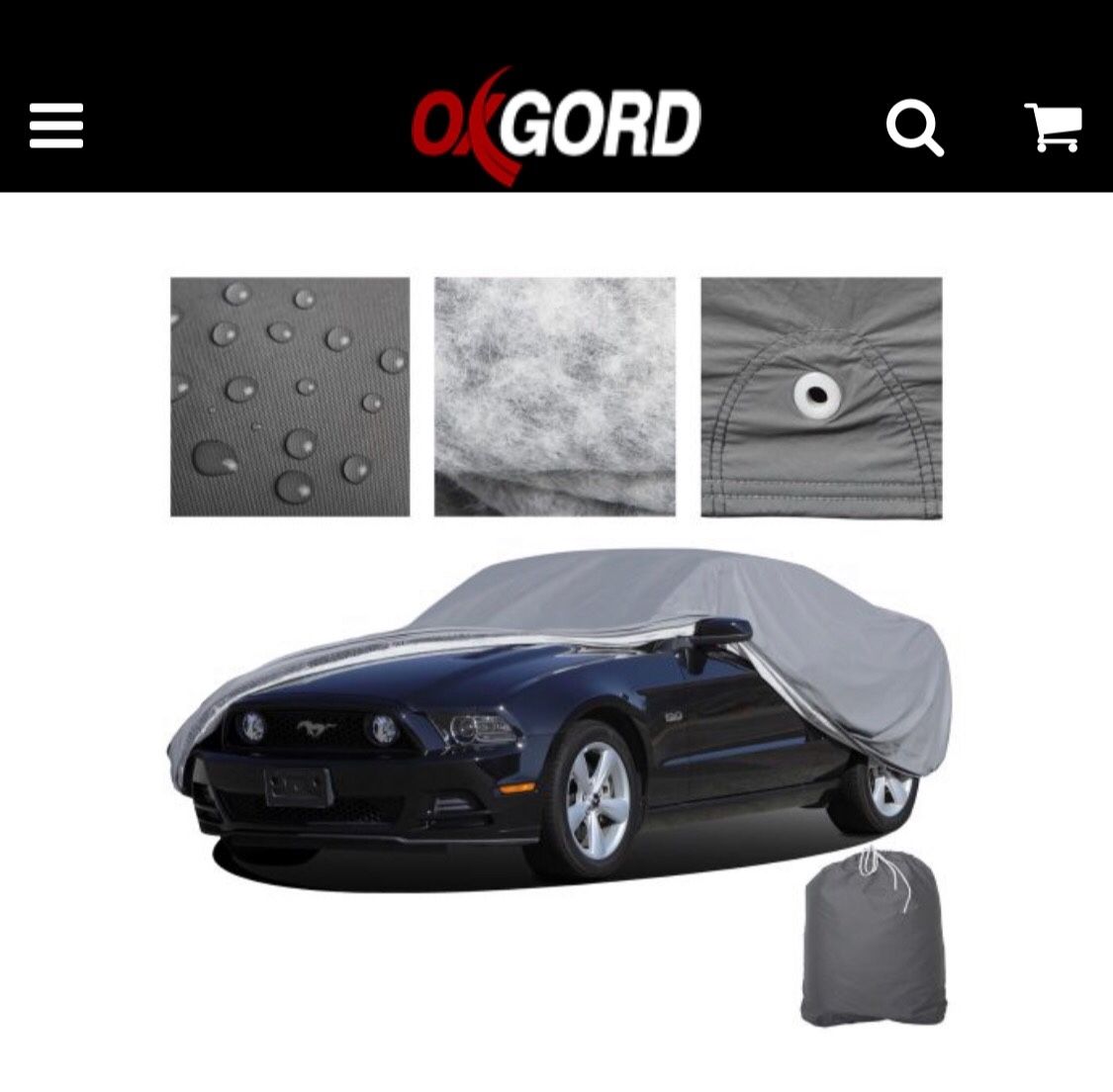 Brand New Car Cover By Oxgord CCAR-745-MM🇺🇸🚙