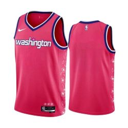 Nike Washington Wizards 2022-23 City Edition Swingman Jersey In Pink