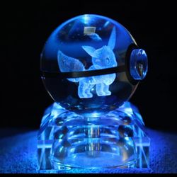 Dropship 2 Inch 50mm Crystal Glass Poket Ball Action Figure Creative Christmas Birthday Gifts Home Decoration