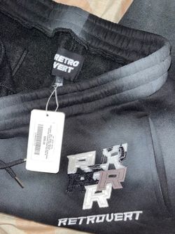 RETROVERT Patch Flare Sweatpants Sz XL
