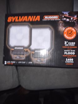 Sylvania off road 3" pod fog lights