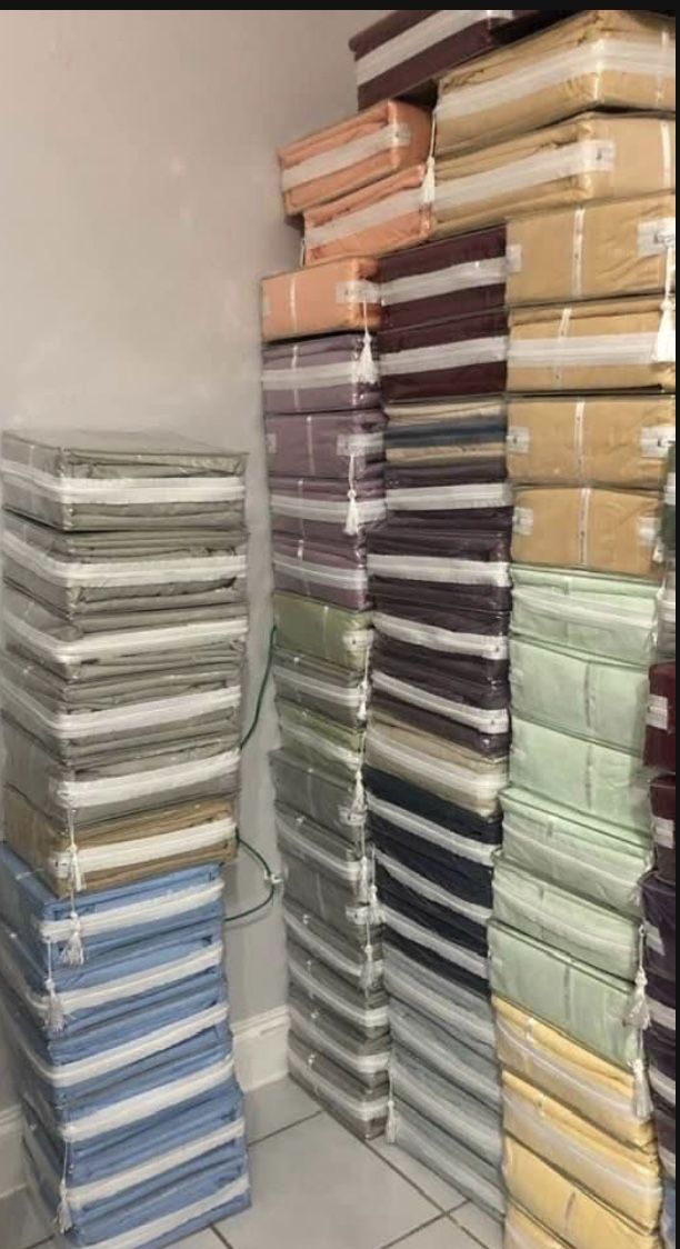 Excellent  Quality Sheets 1 Flat 1 -fitted 4 Pillow Cases All Colors 