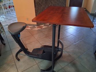Life span fitness desk/bike