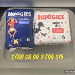 Huggies Size 6
