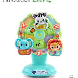 Highchair suction stick toy- VTech Turn & Learn Ferris Wheel Baby Toy