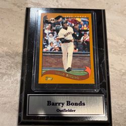 Barry Bonds Baseball Card 