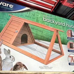 Backyard Hutch  For Rabbit 