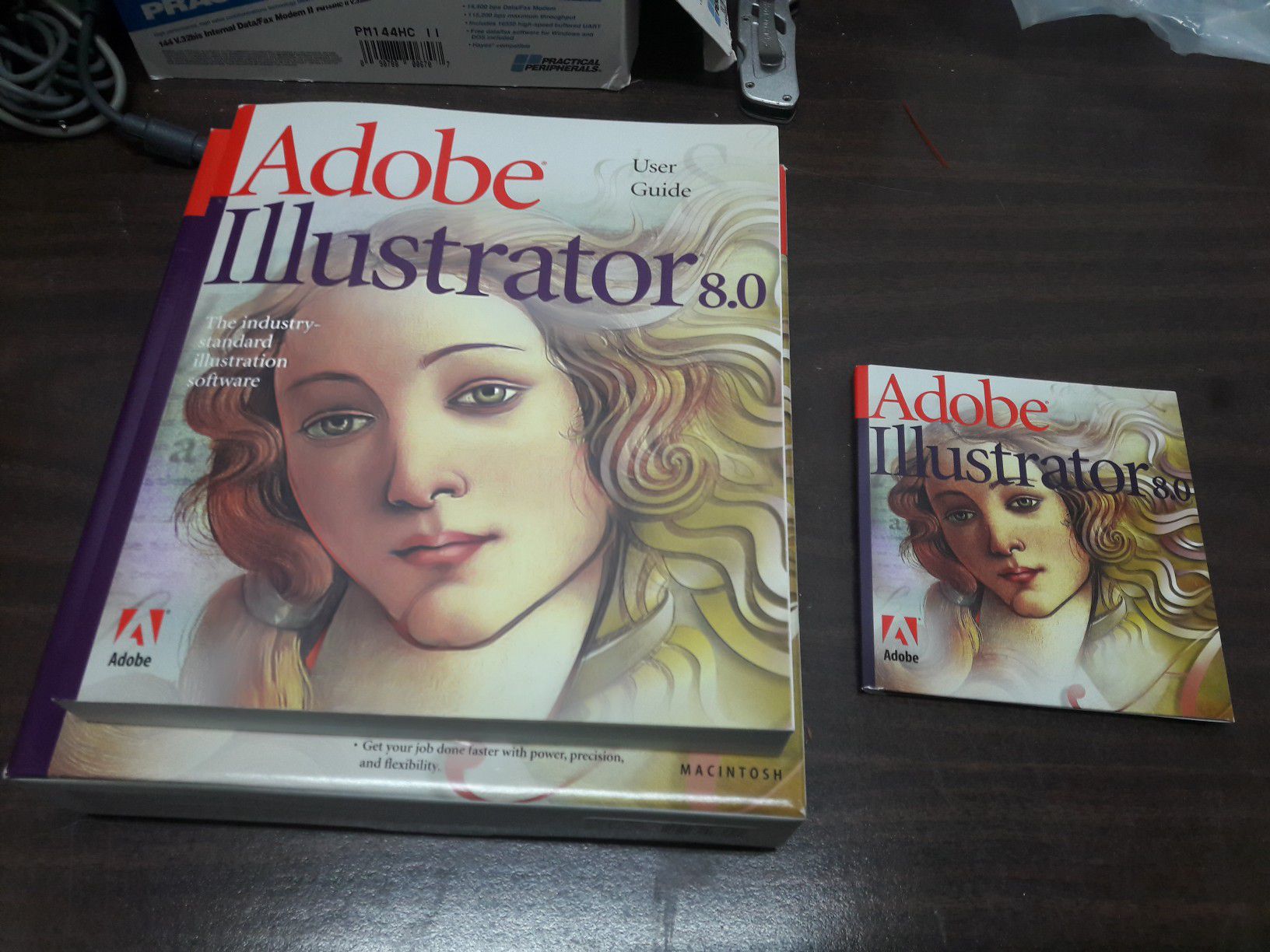 Adobe Illustrator v 8.0 Upgrade pack 2CD