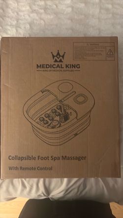 Medical King Collapsible Foot Spa Massager