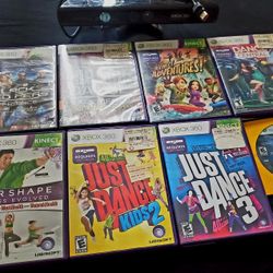 XBOX 360 KINECT BUNDLE