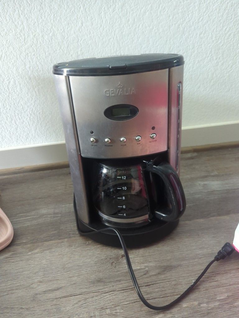 Gevalia 12 Cups Coffee Maker