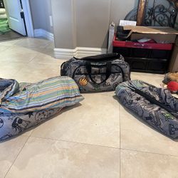 Kid’s Duffle Bag w/Sleeping Bag & Tent