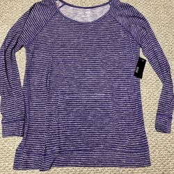 Ladies Purple Shirt XL New