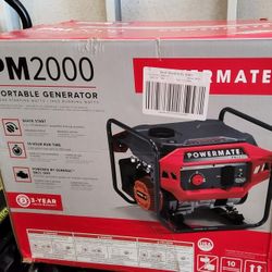 New Powermate 2000watt Generator 