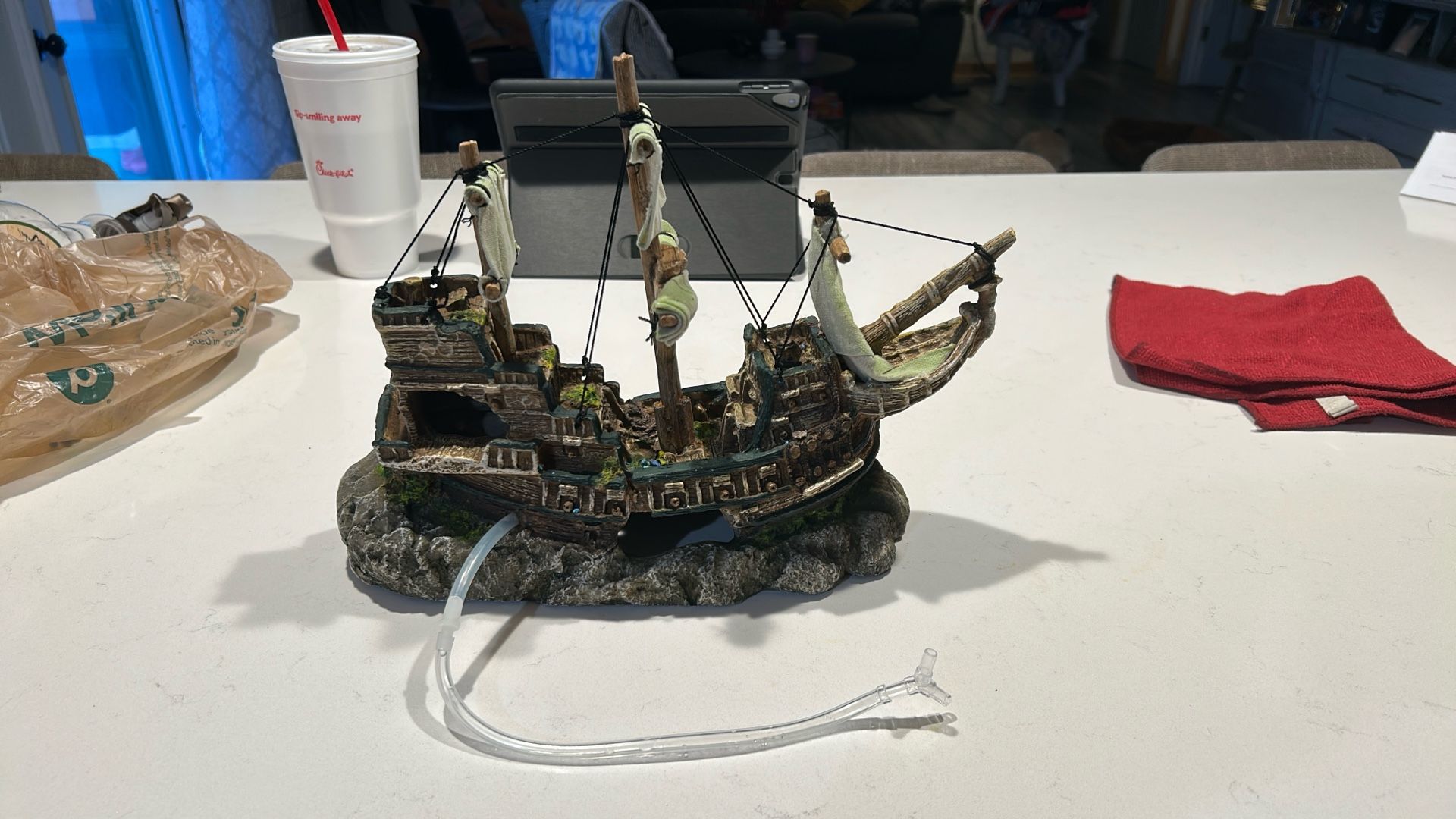 Display Ship For Aquarium