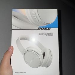 *NEW* BOSE Quietcomfort SC Headphones (Smoke White)