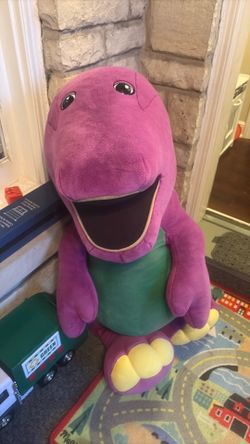 3 foot plush Barney
