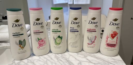 6 Dove Body Washes