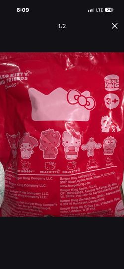 Sealed Golden Hello Kitty