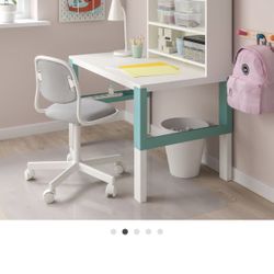 IKEA Adjustable Desk + Swivel Chair
