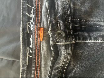 True Rebel Gray Shorts 36x32