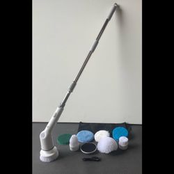 Cordless Scrubber With 9 Attachments