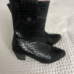 Black Kids Boots Cowgirl