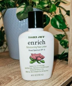 Trader Joe's Enrich Facial Lotion with SPF