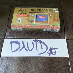 Nintendo Game & Watch Super Mario Bros 35th Anniversary In Stock