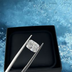 IGI Certified cushion shape lab-grown certified diamond
