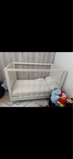 Pottery barn Sloan acrylic crib