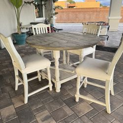 Round Table -4 Chairs 