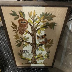 “Tree Of Life” Needlepoint Wall Art