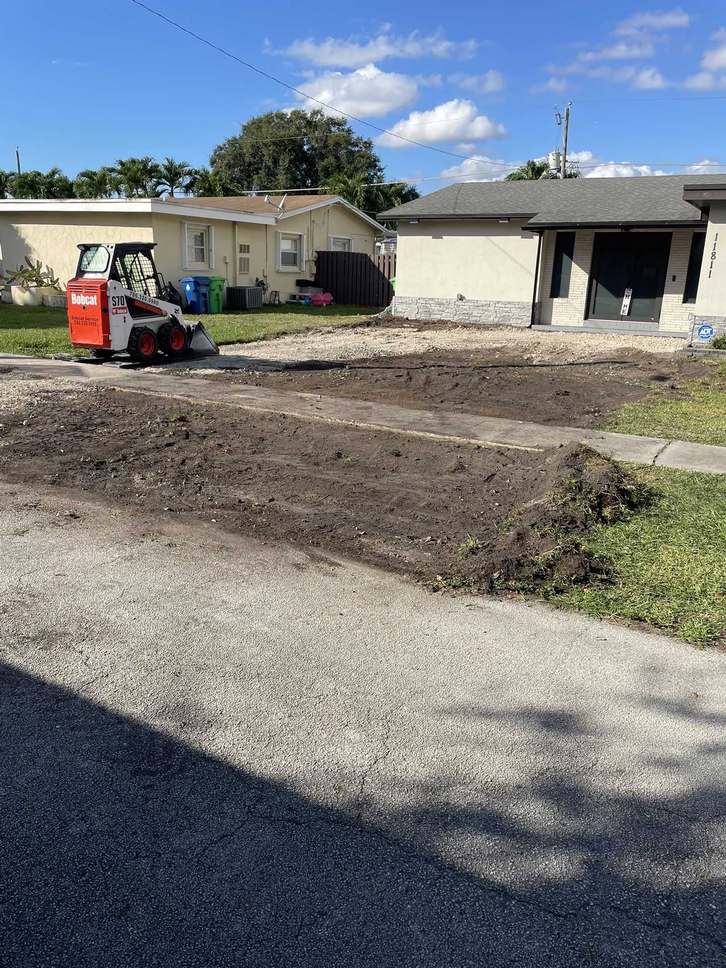 Bobcat And Excavator 