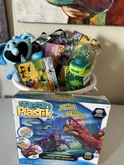 Dinosaur Easter Basket