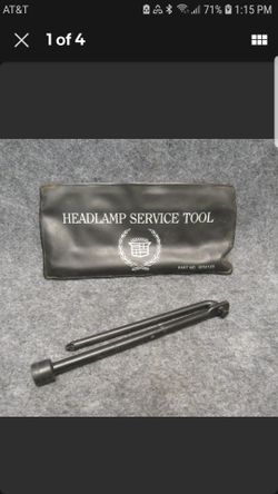 Headlight tool for Cadillac part number 1634123