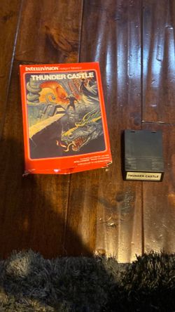 Intellivision Thunder Castle Complete with Box, Game, 