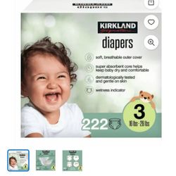 Kirkland Diapers Size 3