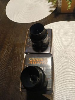 New sundow audio tweeters,100 watts RMS each.