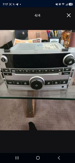 Chevy Factory Radio