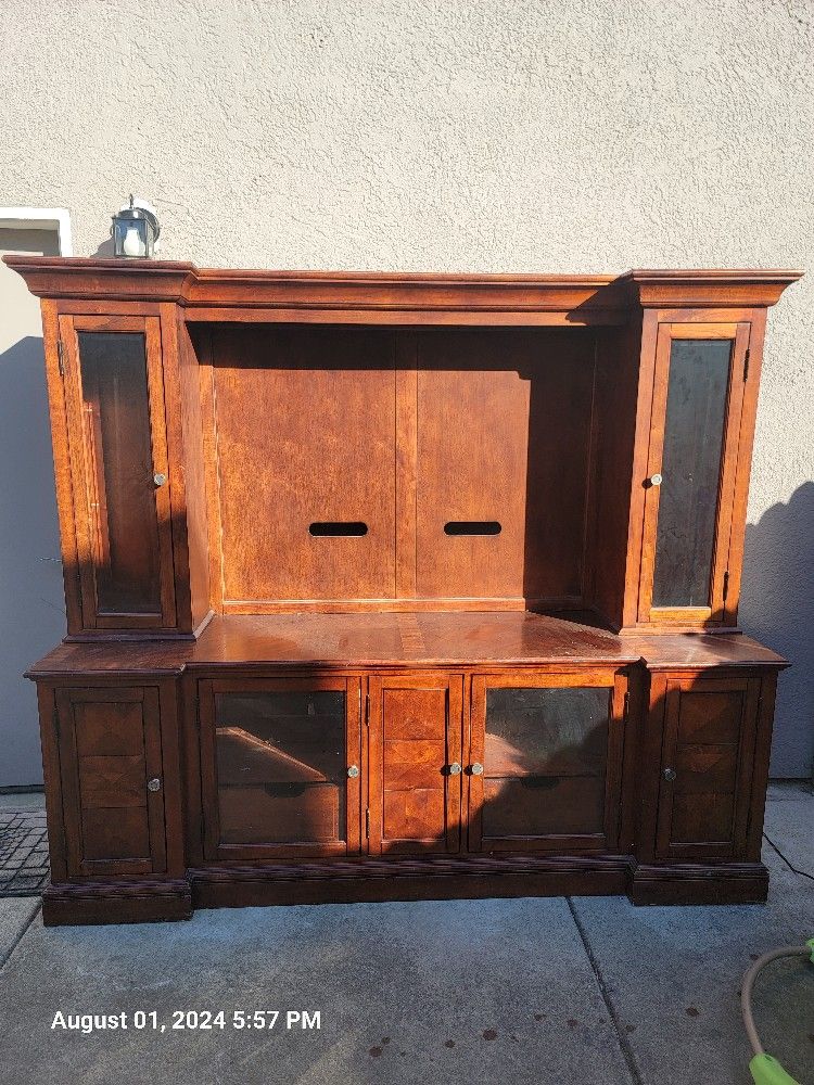 Wood Dresser/TV Stand