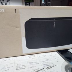 Sonos Five High Fidelity Wireless speaker.