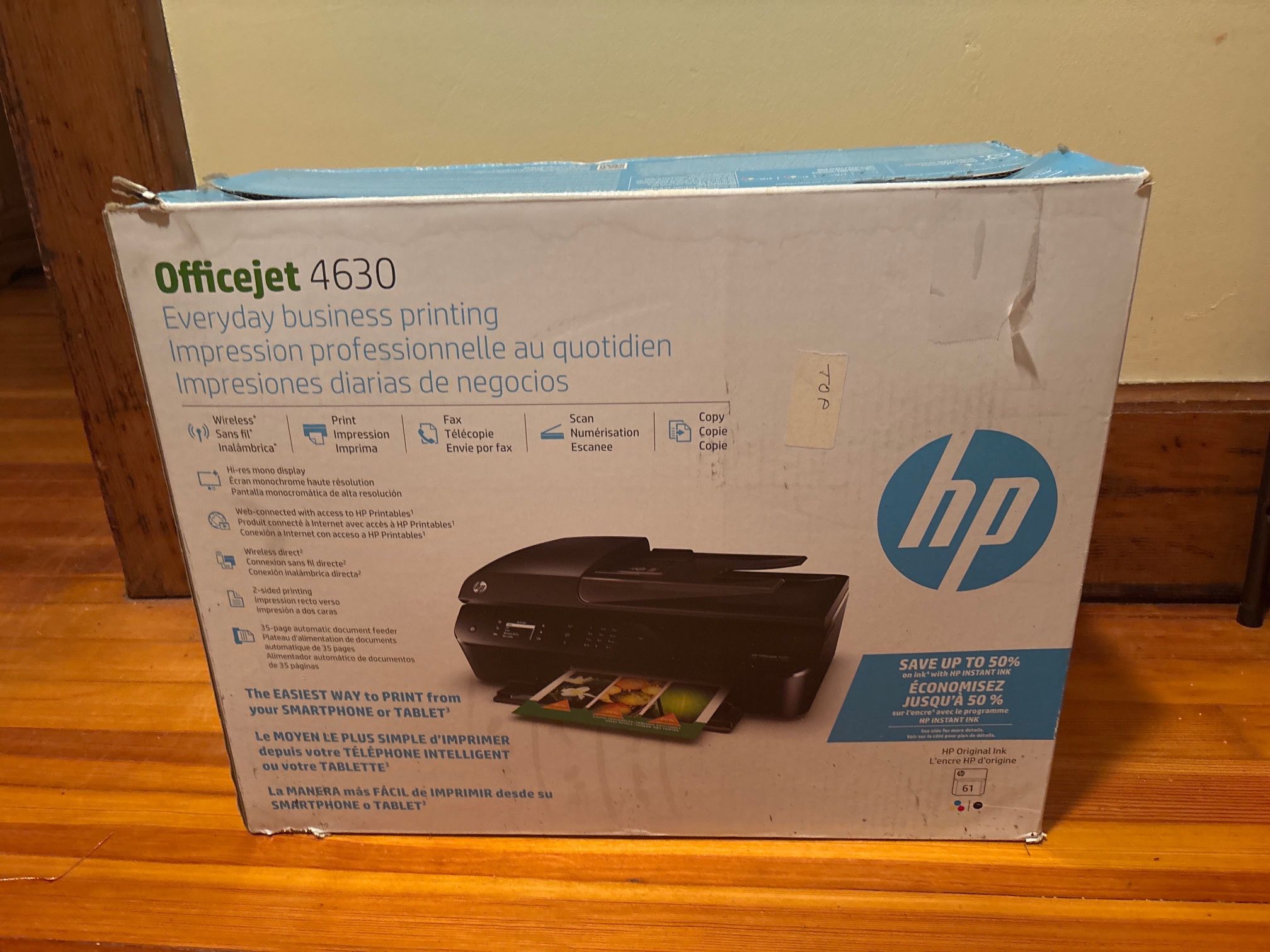 HP OfficeJet 4630 Wireless All-in-One Printer - New in Box