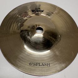 Wuhan 6” Splash Cymbal Like New!