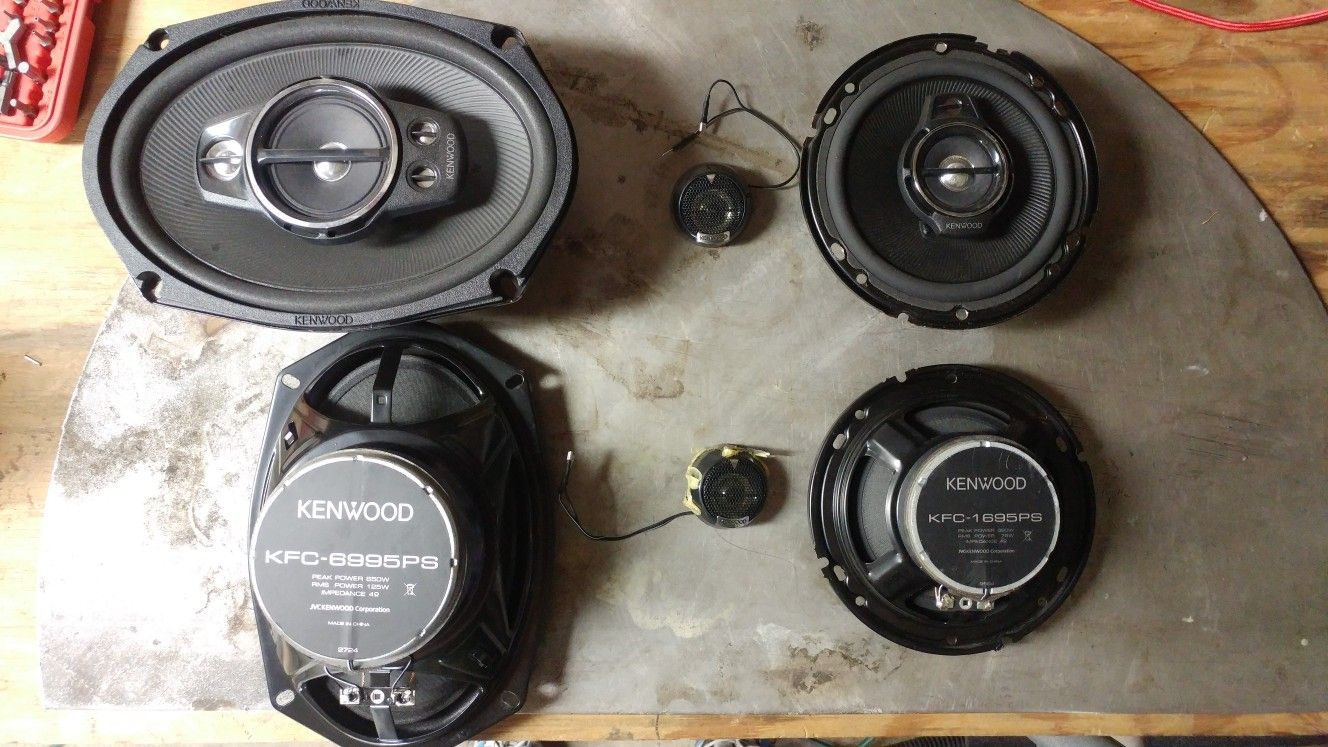 Kenwood KFC 6x9s and 6.5s