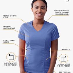 Large Women’s Tailored Nurse Uniform