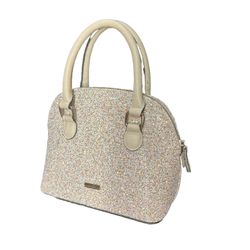 Aldo Pink and Gold Glitter Handbag Trendy Sparkly Sparkle Purse