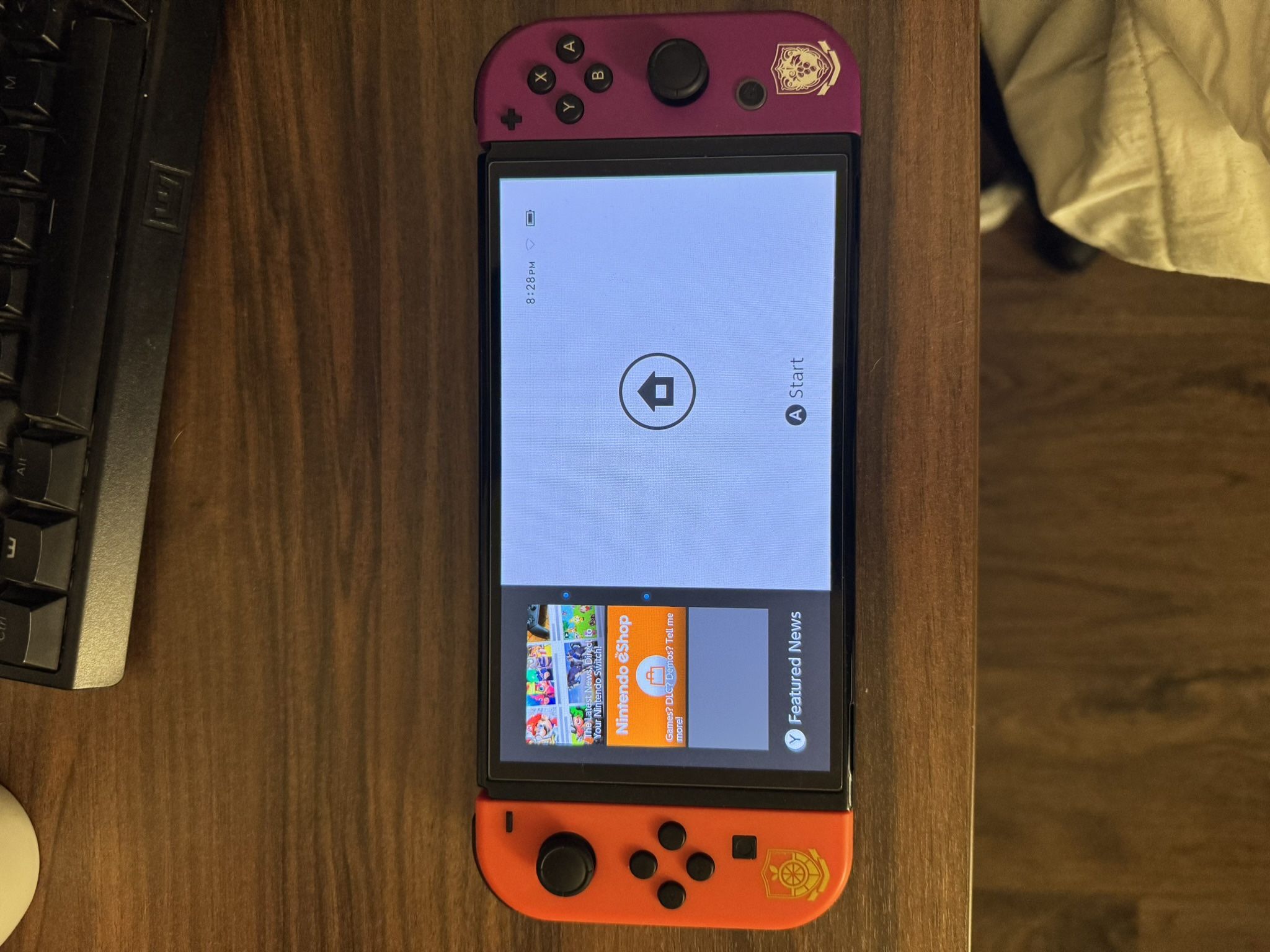 Nintendo Switch (OLED Model)  Pokémon Scarlet & Violet Edition