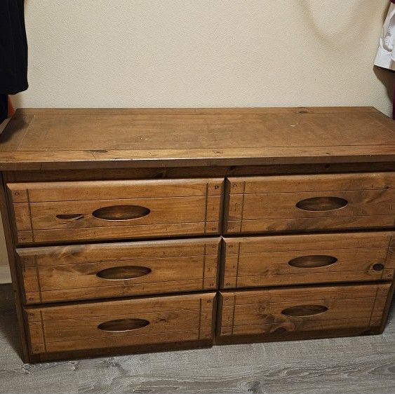 Ashley Furniture Solid Oak Dresser