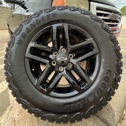 18s Chevy Gmc Trailboss On Mud Terrain Tires Rims Rines Wheels 6lug